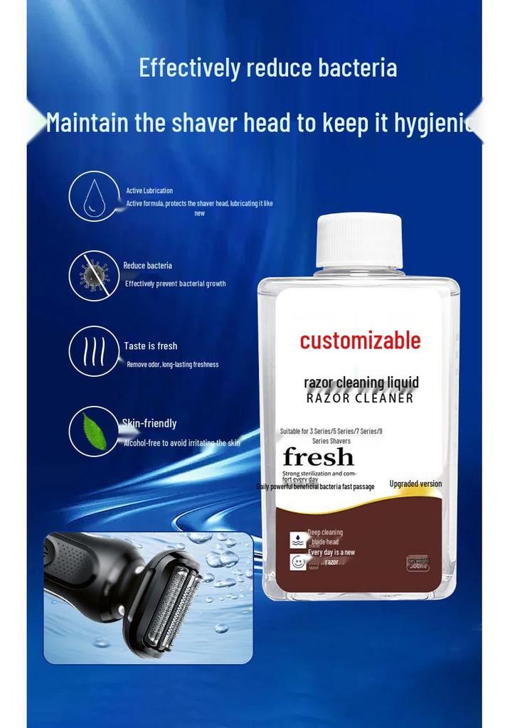 Жидкость для очистки бритвы Braun для картриджа-refill CCR4/CCR2E