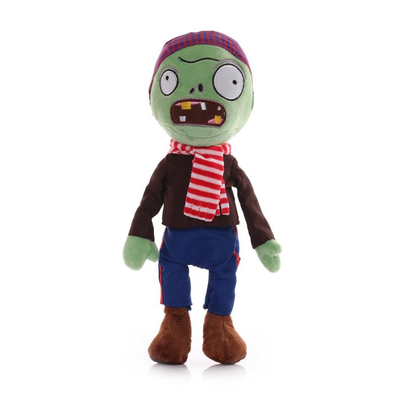 1 шт. 30 см Растения против Зомби Мягкие игрушки PVZ Zombies Gargantuar Hats Пиратские Зомби Мягкие плюшевые игрушки для детей Подарок детям