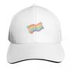 Vintage Gay Pride Rainbow Flag Baseball Cap Low Profile Unstructured Unisex For Men Women Outdoor Golf Running Hiking
