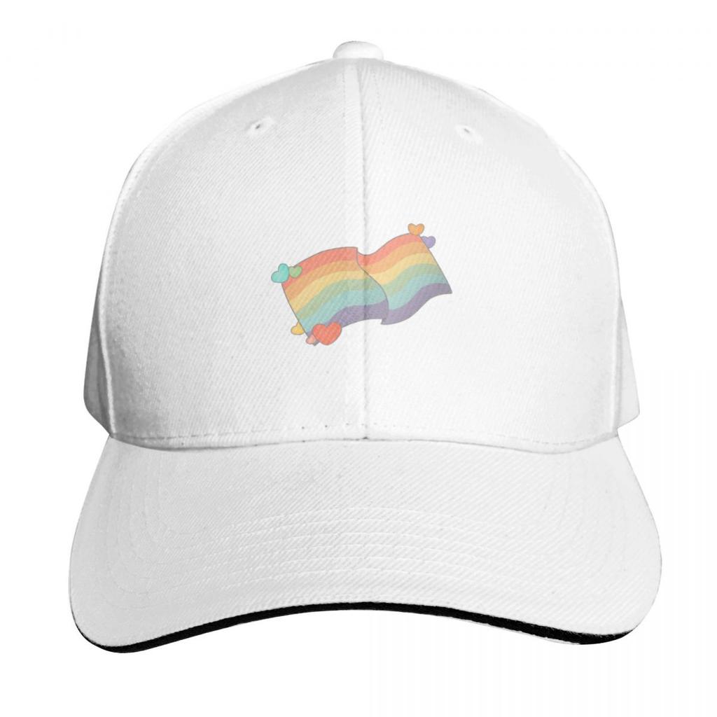 Vintage Gay Pride Rainbow Flag Baseball Cap Low Profile Unstructured Unisex For Men Women Outdoor Golf Running Hiking