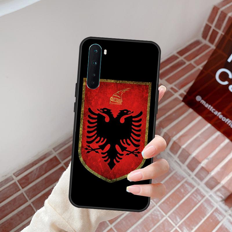 Албания Албанцы Флаг Чехол Для OnePlus Nord 5 CE 2 3 4 Lite N20 N30 OnePlus 15 13 12 11 10R 13R 10T 13T 12R Обложка