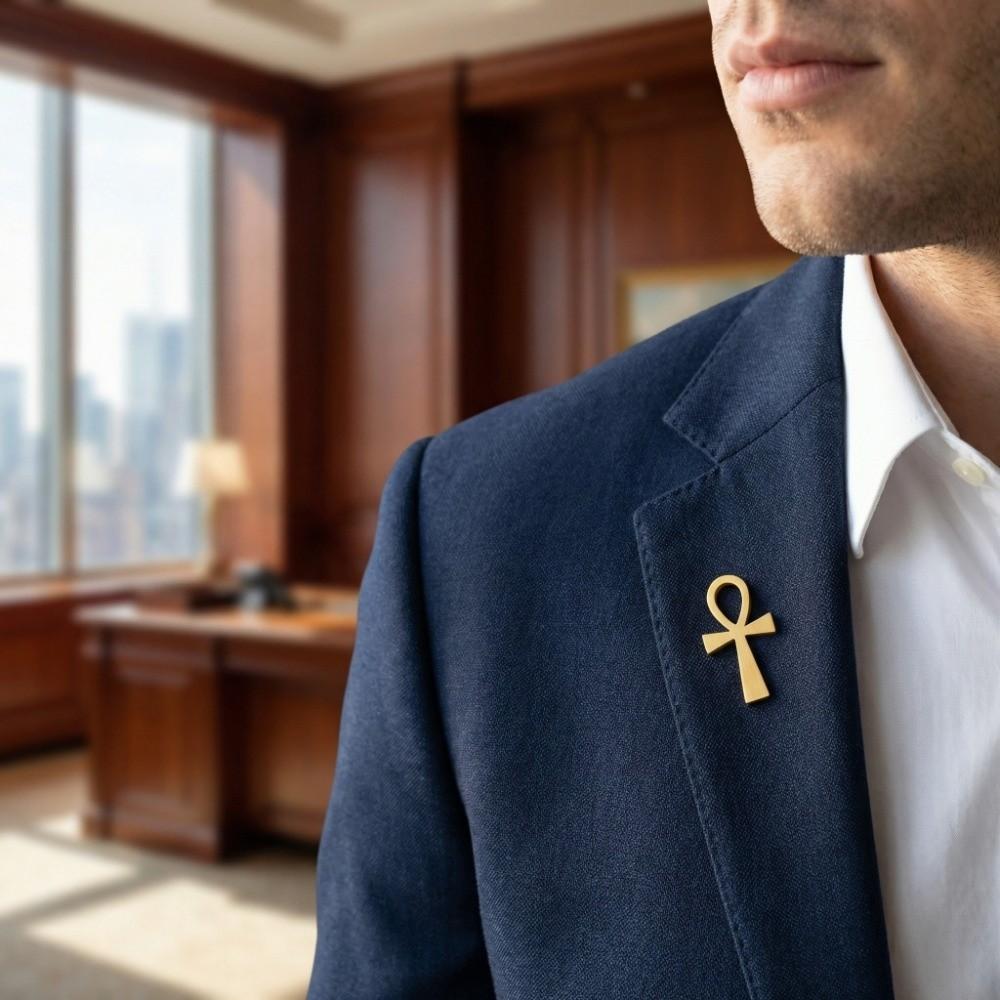 Clothes Accessories Egyptian Vintage Brooches Light Luxury Bow Lapel Pin Party Favors