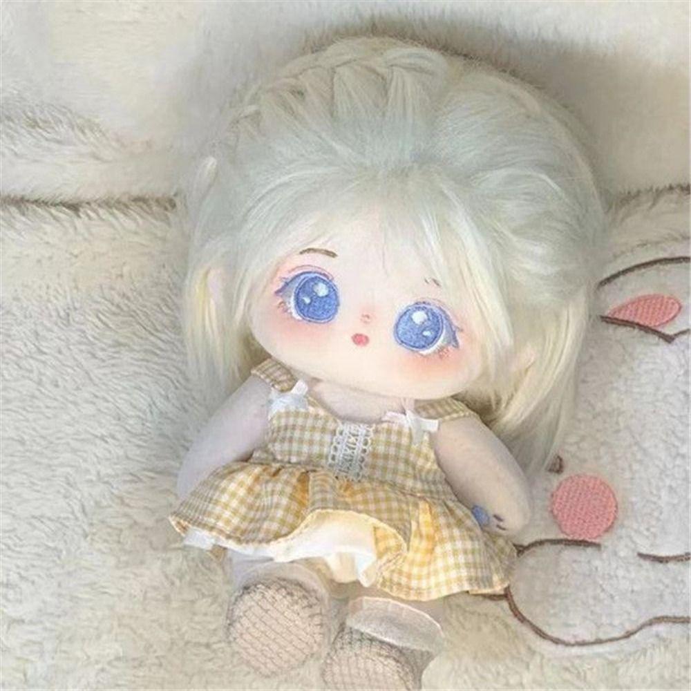 Красивая одежда для 20-сантиметровой хлопковой куклы, модная толстовка, трендовый K-pop наряд для плюшевых кукол