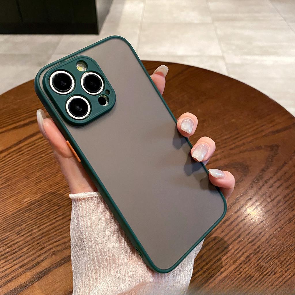 Подходит для чехла для мобильного телефона iPhone 16, ощущение фантомной кожи, защита глаз, Apple 15 матовый, 12 13, модная противоударная защита