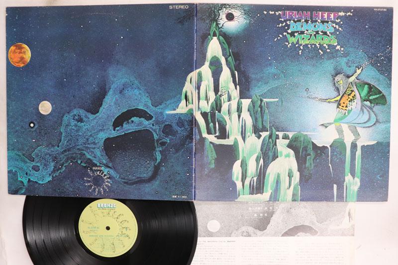 Виниловая пластинка URIAH HEEP Demons Wizards YS2737BZ BRONZE 1972 Япония Рок Б/у