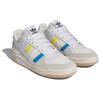 Adidas Оригинальные низкие кроссовки Originals Forum Low из лоскутной кожи Мужские кроссовки Желтый Белый Синий ID7962