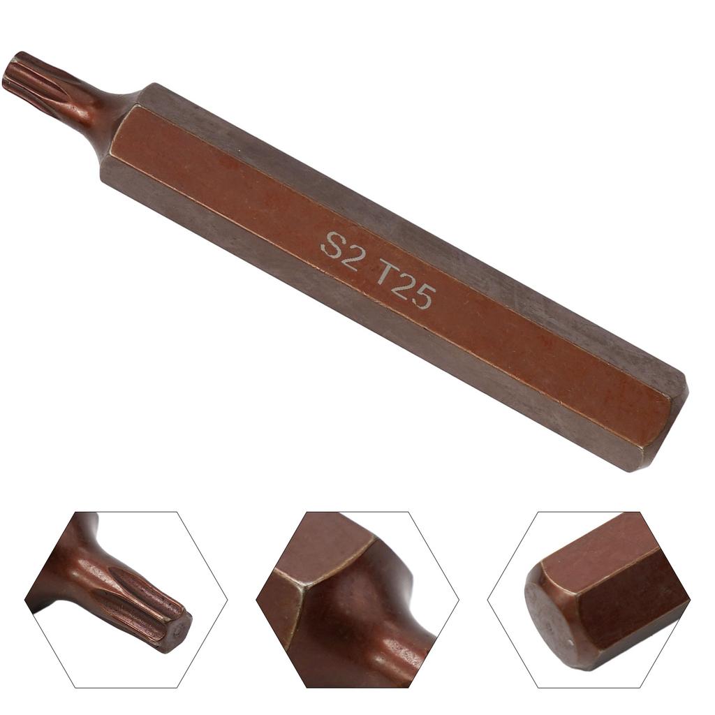 75 мм биты Torx для отвертки Электрический гаечный ключ Насадка для отвертки Магнитный шестигранный хвостовик Отвертка Ручной инструмент T20/T25/T30/T40/T50