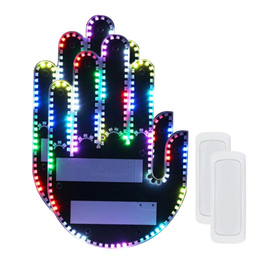 Светодиодный фонарь Car Road Mate Hand Signal с дистанционным управлением, супер яркий, регулируемый дизайн