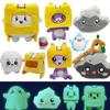 18 Стилей Плюшевая Кукла Lankybox Светящаяся Плюшевая Игрушка Мягкие Игрушки Подарок на День Рождения Ребенка