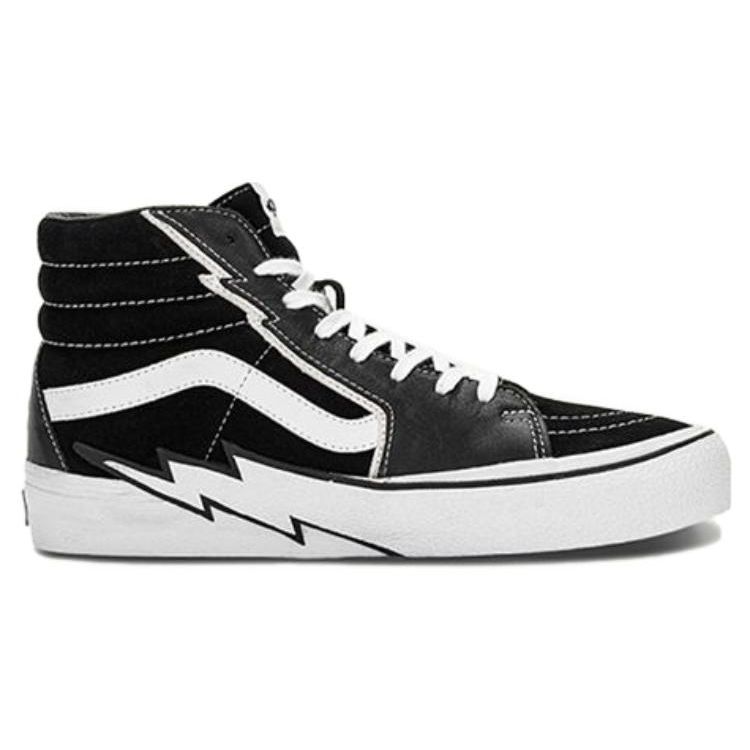 Mastermind World x Vans Sk8-Hi VLT LX Bolt - Панк-культура Унисекс Кроссовки Черный VN0007PSBLK