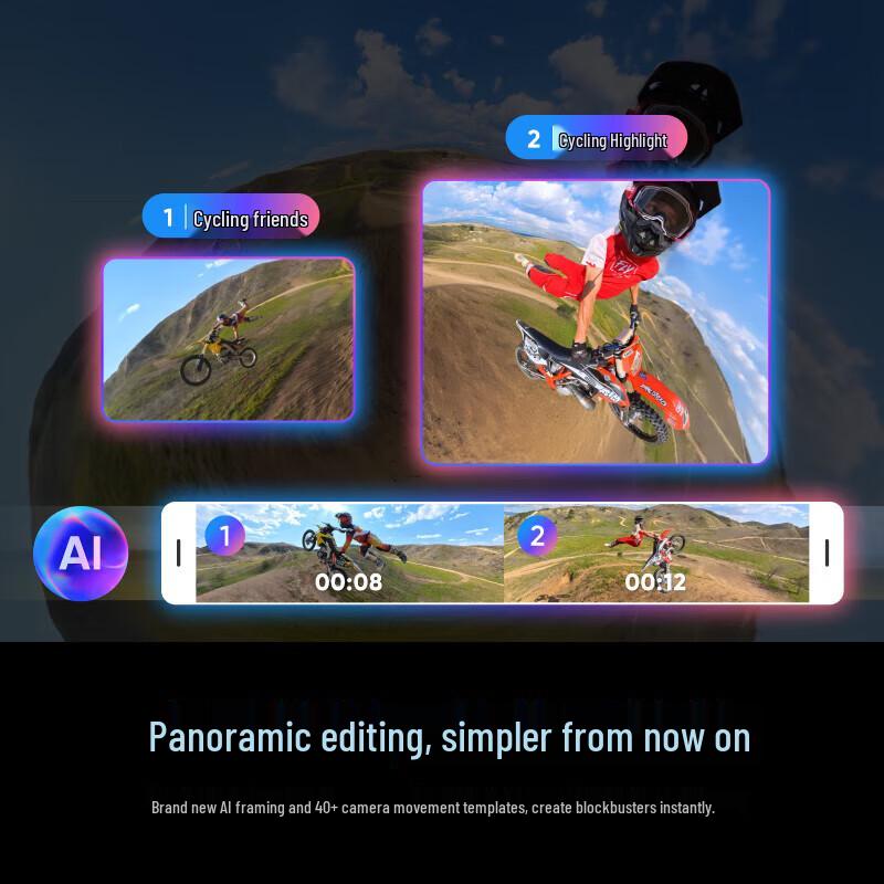 Insta360 X4 8K 360° Panoramic Action Camera (CN version)