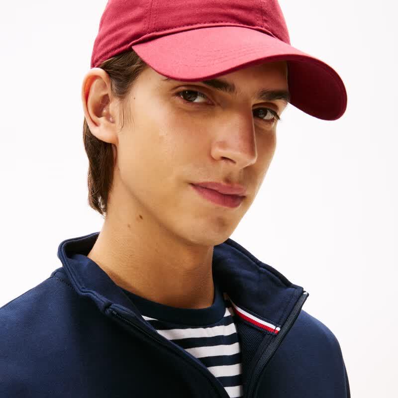Tommy Hilfiger Мужской пуловер с воротником-стойкой на молнии до середины