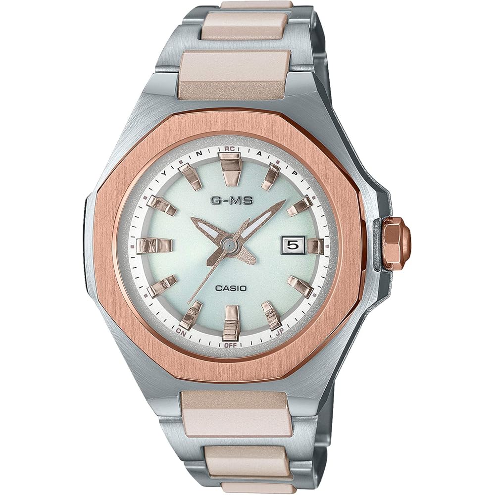 Casio Baby-G G-MS Solar Radio-Controlled Watch MSG-W350CSG-7AJF Women's Silver Stainless Steel