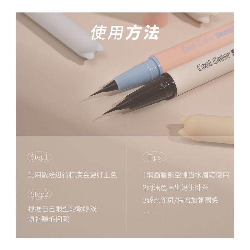 CZEL - Жидкая подводка для глаз Cool Color Sketch - 5 цветов