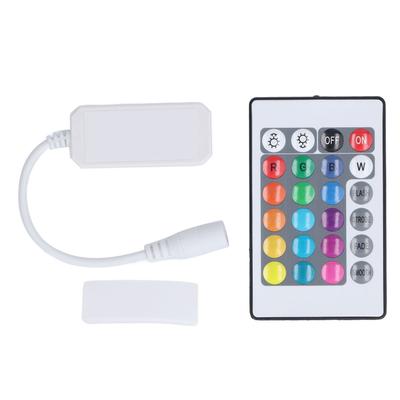 Светодиодный пульт дистанционного управления 24 клавиши Smart 4pin 2.4G RGB IR пульт дистанционного управления беспроводной контроллер с разъемом
