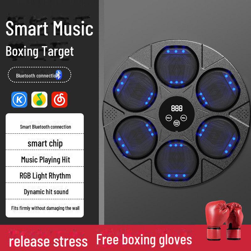 Bluetooth-тренажер по боксу для детей - интерактивная мишень со световой реакцией для домашнего фитнеса