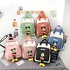 Disney Mickey Design Color Blocked Children Backpack For Kindergarten And Elementary Kids