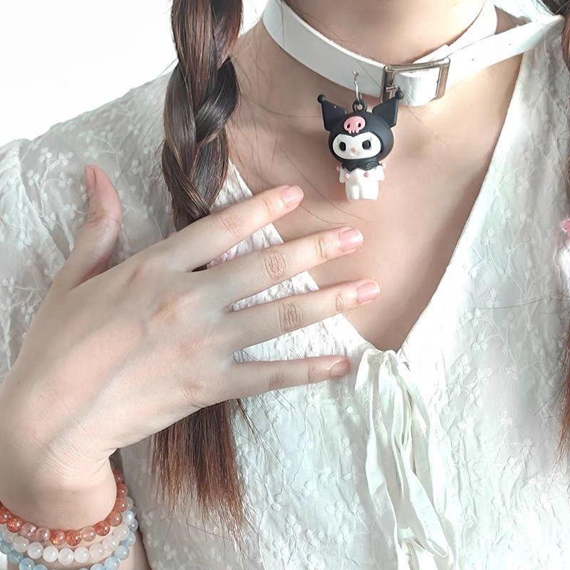 Европейские и американские трансграничные y2k красотки бабочка кожаный ошейник панк-рок чокер цепочка на ключицы ожерелье ювелирные изделия для внешней торговли