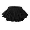 Kakipointeu Cancan Skirt Pants (Black)