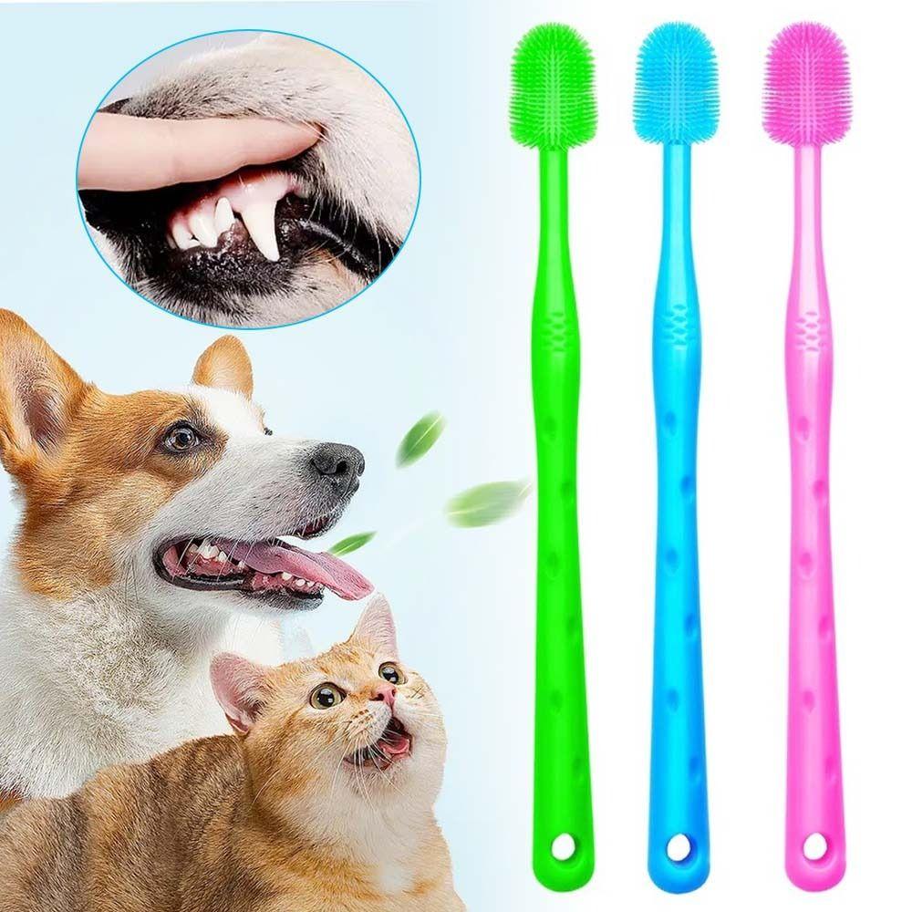 Oral Cleaning Face Blackhead Cleaning Cat Acne Brush Pet Supplies Dog Cleaning Brush Cat Toothbrush
