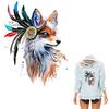 Fox Patches Delicate Colorful Washable DIY Parches Popular All Match 3D Applique On T-Shirts Sticker