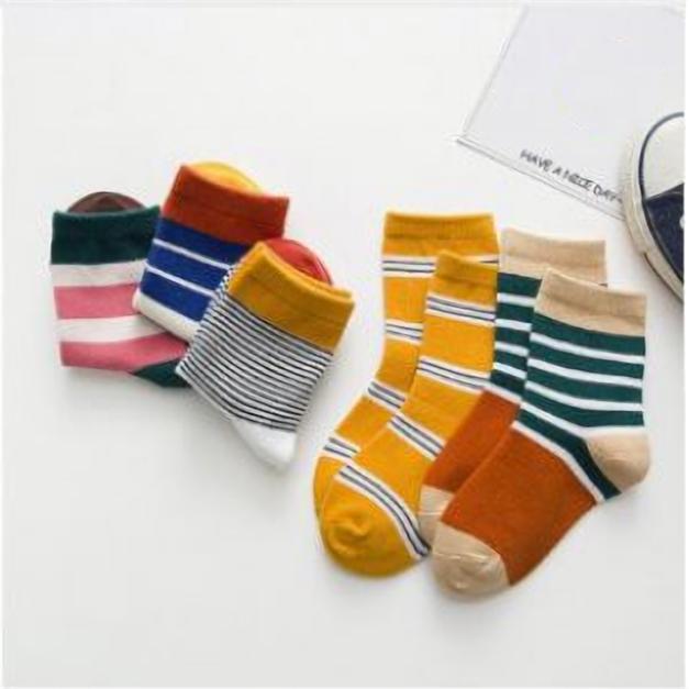 5 пар детских неувядаемых мягких детских носков из чистого хлопка с животным дизайном для девочек от 0 до 12 лет