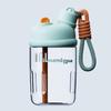 Heat-resistant Water Cup Portable Tea Kettle Convenient Double Drinking Water Bottle  Kid