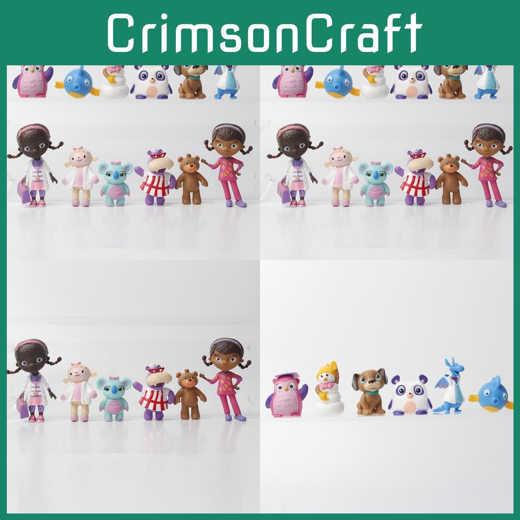 Очаровательная ПВХ фигурка Доктор Плюшева для девочки, модель, фигурка, идеально подходящая для детских ролевых игр