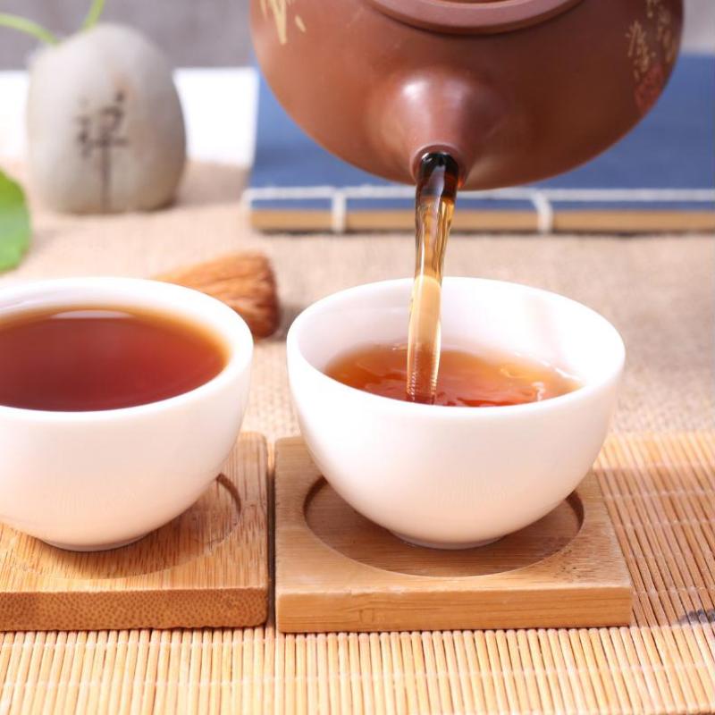 357 г Юньнаньский пуэр, приготовленный чайный пирог, Бохэтанг, спелый чай Пуэр, китайский старый чай Пуэр