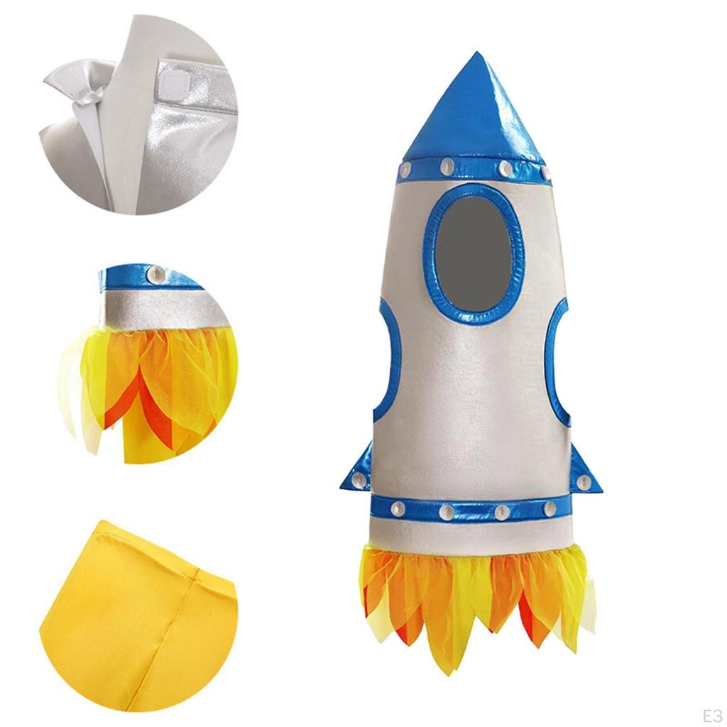 Children's Rocket Costume Clothes for Stage Performance Role Play