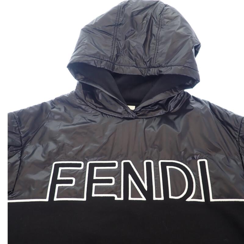Fendi JF8541AG34 цельный черный хлопок/полиэстер Детский