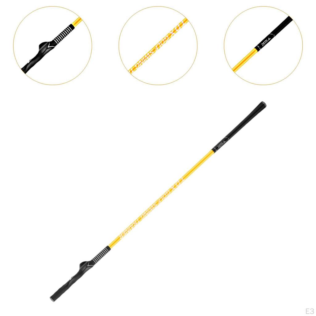 Golf Swing Trainer Practice Stick Anti Slip Adults Equipment Lightweight Training