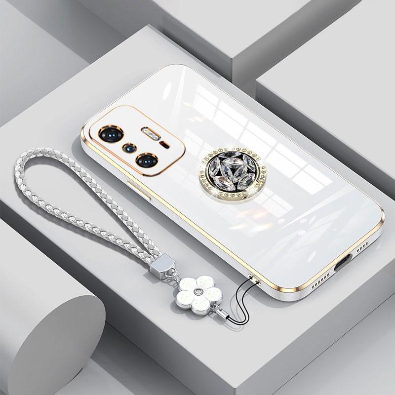 Xiao11T чехол Роскошный бриллиантовый чехол для Xiaomi 11T Pro Mi 11 10 Lite 10T 9T 12T чехол для телефона с покрытием шнурка Чехлы 11T pro