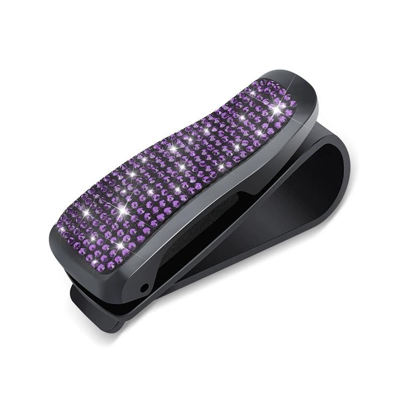 Крепление на солнцезащитный козырек, держатель для солнцезащитных очков, держатель для страз, портативные солнцезащитные очки, автомобильный зажим для кристаллов, аксессуары для украшения