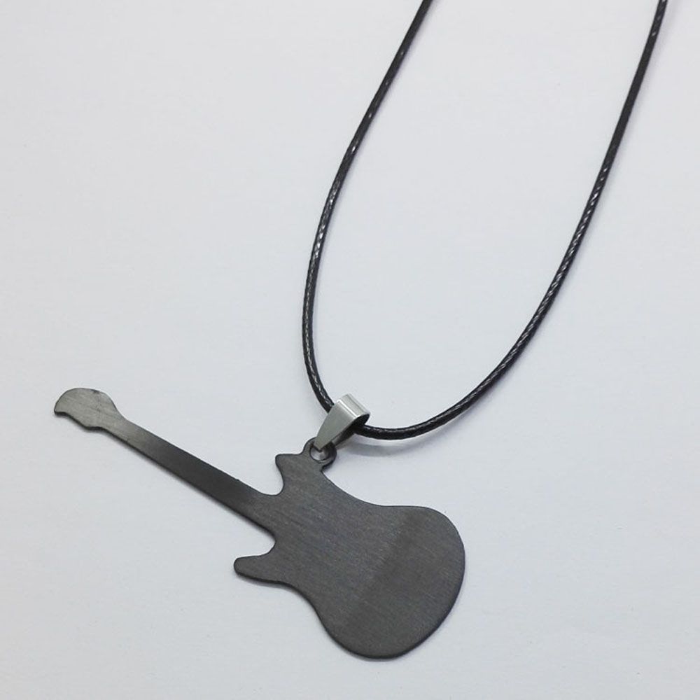 Trendy Guitar Music Sweater chain Pendant Necklaces Jewelry Fashion Accessories Clavicle Chain