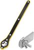 Pantograph Jack Labor Saver Lever Ratchet Type Labor Saving Handle Wrench, Mini Car Attachment