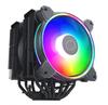 Cooler Master Hyper 622 HALO BLACK 6 тепловых трубок двойной башенный вентилятор совместим с воздушным охлаждением процессорного кулера FN1958 и LGA1700/AM5/AM4 RR-D6BB-20PA-R1