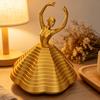 Вращающаяся балерина из 3D-печати, игрушка-антистресс, танцовщица балета, расширяемая сенсорная игрушка, вращающаяся спираль, игрушка для снятия стресса на стол для взрослых