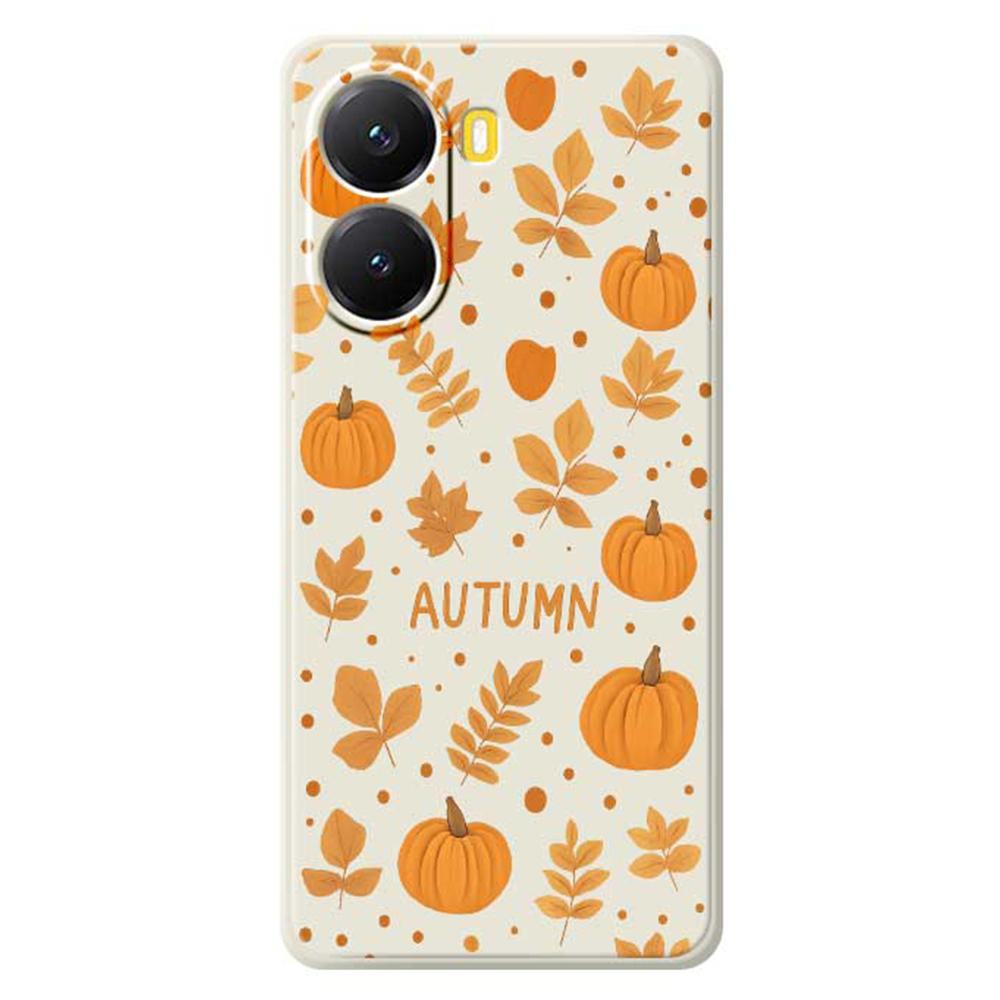 For Xiaomi Redmi Turbo 4 5G/Poco X7 Pro 5G Case Autumn Theme Pattern Printing Straight Edge TPU Phone Back Cover