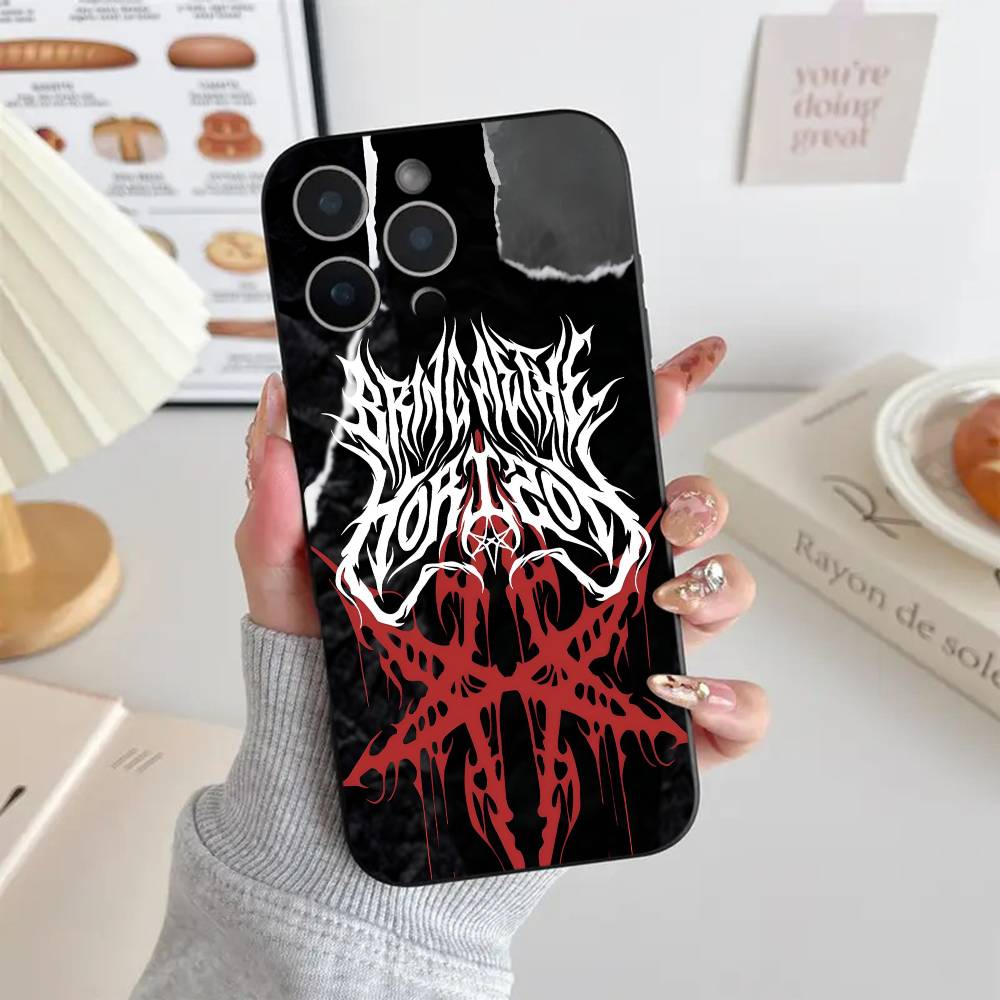 Чехол для телефона Bring Me The H-Horizons BMTH, черный силикон, мягкий корпус для iPhone 17 16 15 14 13 12 11 Air Pro Max Plus, горячая распродажа