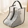 Dustproof Shoes Storage Bag with Zipper See Through PVC Waterproof Short Boots Organizer
