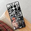 One Piece Comic Zoro Case for Xiaomi Redmi Note 7 8 12s 9 10 11 12 Pro 11s 9S 10S 13 14 Pro Plus Black Soft Phone Cover