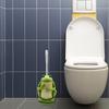 Creative Toilet Brush Set Cartoon Lotus Leaf Frog Toilet Cleaning Tool with Base Toilet Cleaning Brush