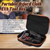 Portable Oxford Cloth EVA Tool Box Waterproof Shockproof Large Capacity Tools Bag for Electric