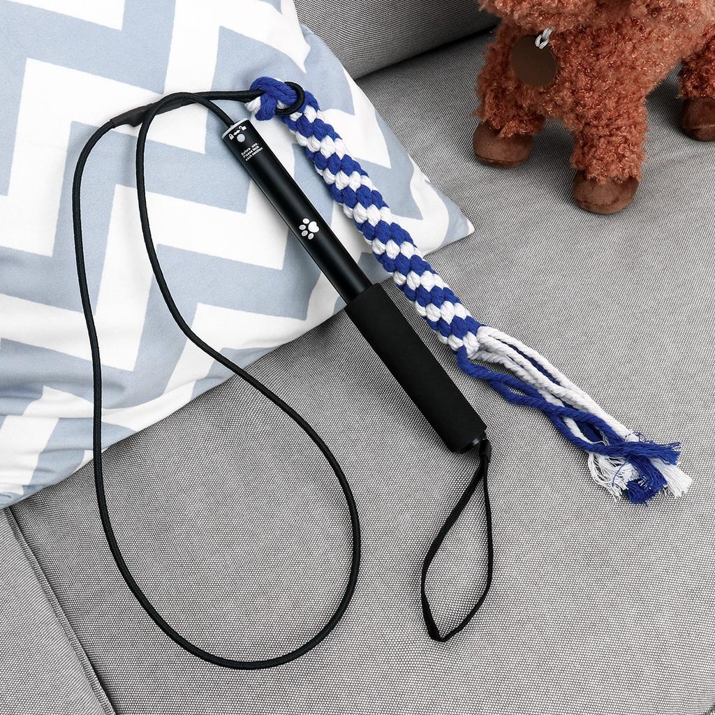 Long Extendable Pole Dog Stick Flirt Pole Interactive Puppy Toys Pet Teaser Pole Chasing Dog Teaser Durable Material