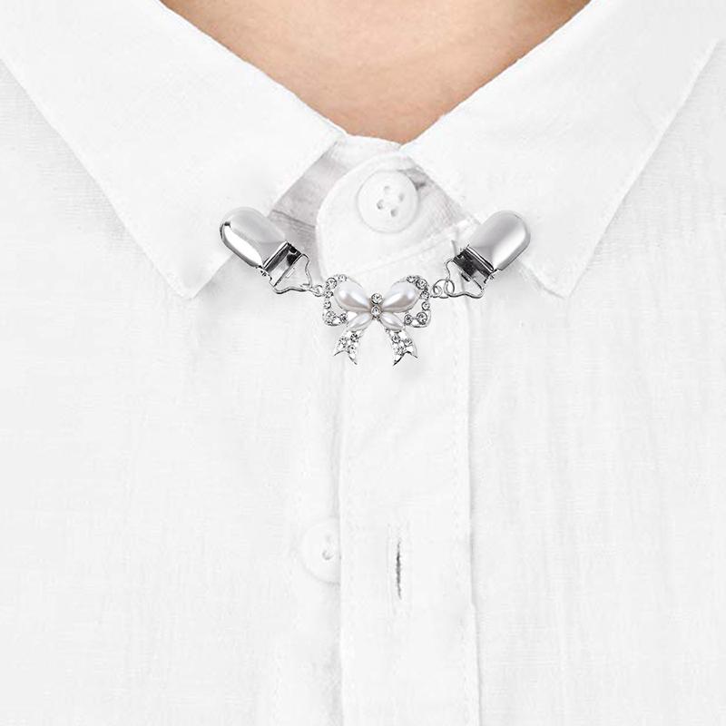 Модный бант кардиган свитер блузка булавка шаль брошь клипсы утка шарф застежки