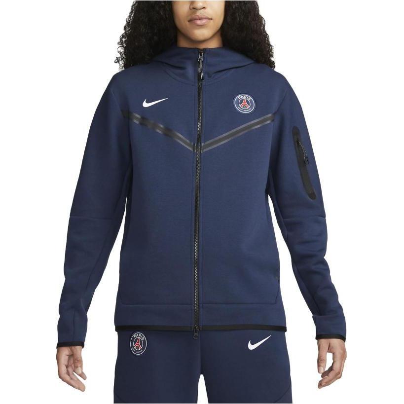 Nike Sportswear Tech Fleece Full-Zip PSG Hoodie 'Midnight Navy' Men's DM2887-410