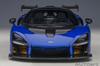 AUTOart Scale McLaren Senna Metallic Blue Finished Model 76079 1/18