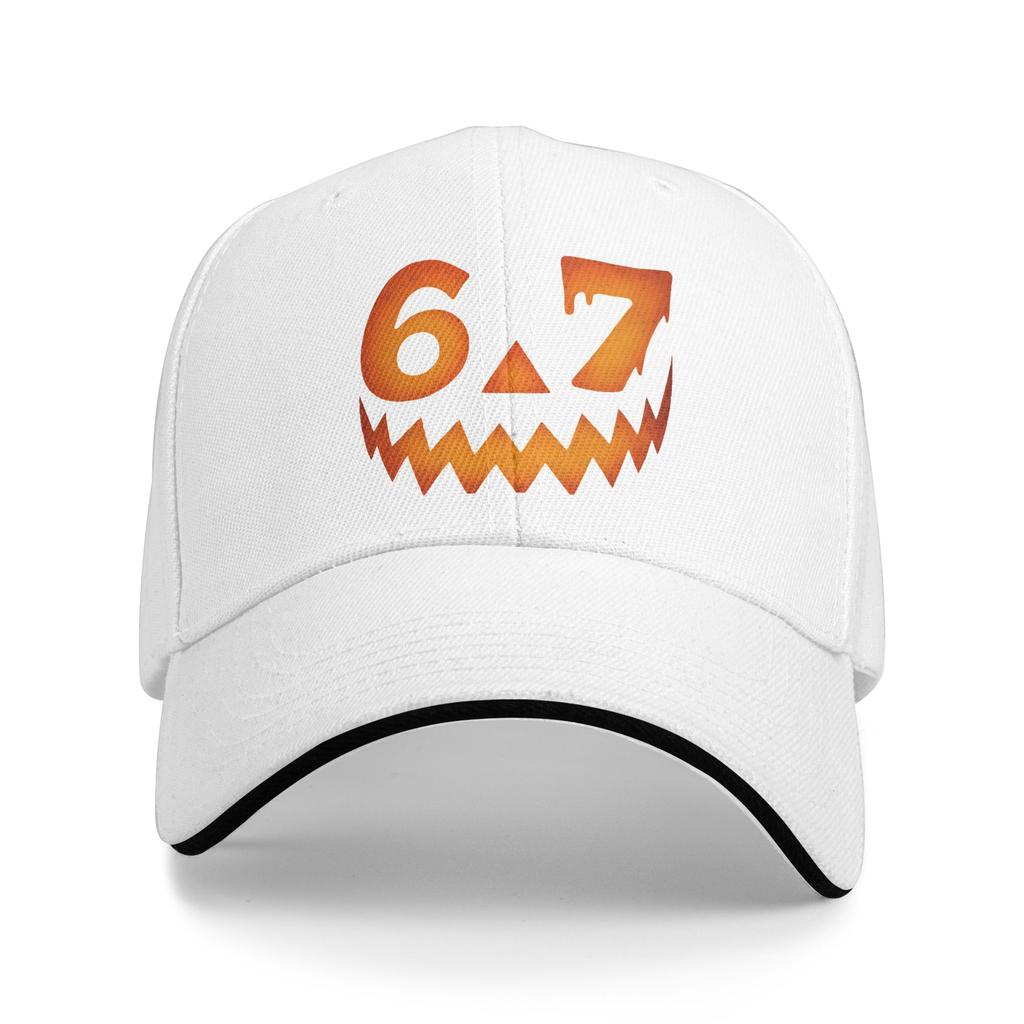 67 Six Seven Halloween Costume for Students Teachers Sun Baseball Cap Summer Male Design Trucker Hat Classic Skate Snapback Cap