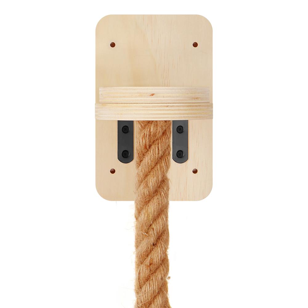 Wall Mounted Sisal Rope Cat Climber Tree Scratching Post Lounging Sanctuary Interactive Play Toys Jungle Gym for Indoor Cats